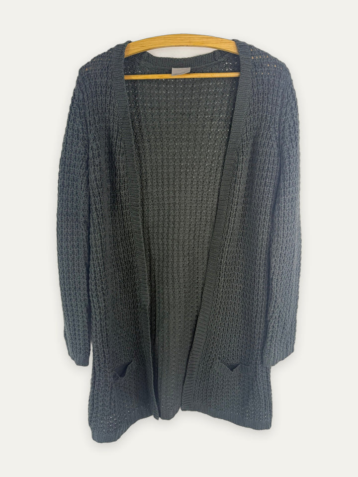 Vero Moda grey long knit cardigan #666