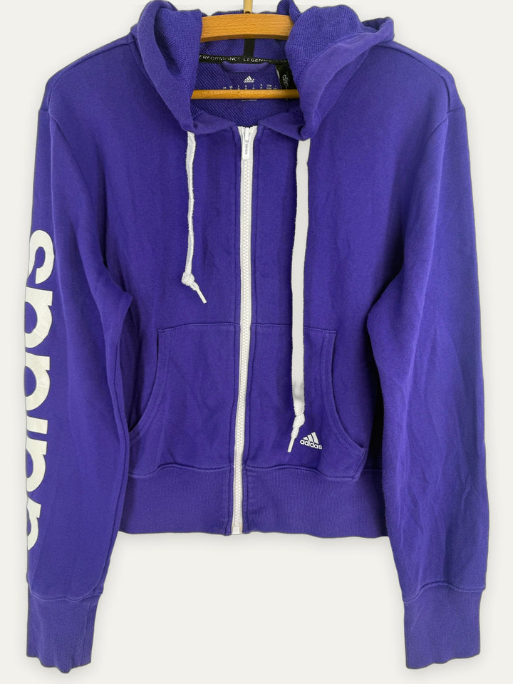 adidas purple zip hoodie #677 front