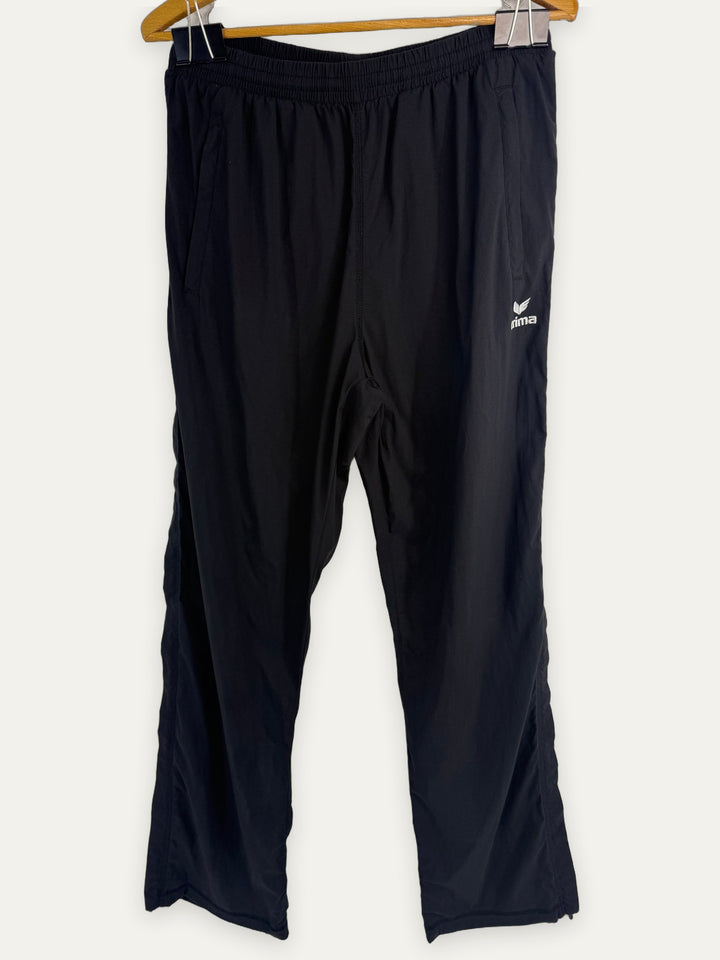 Erima black training pants front