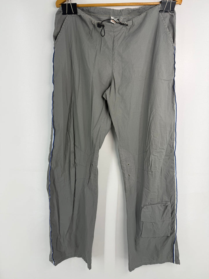 Pickwick grey parachute pants front