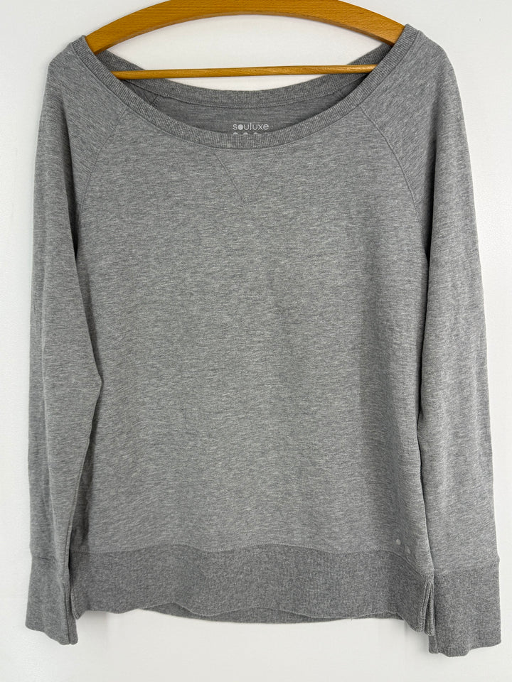 Souluxe grey sweatshirt #794 front